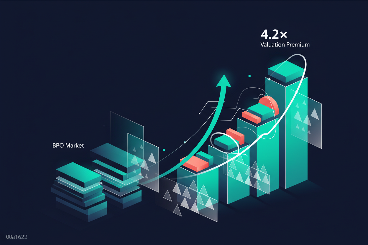 The $342B BPO Market Bifurcation: Why Only 23% of Providers Will Survive the AI Transition